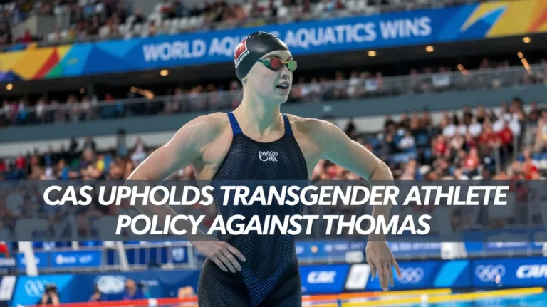 CAS Upholds Transgender Athlete Policy Against Thomas